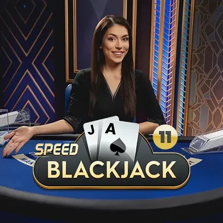 Gangstasino Casino NL · Speed Blackjack 11 - Azure (Pragmatic Live)